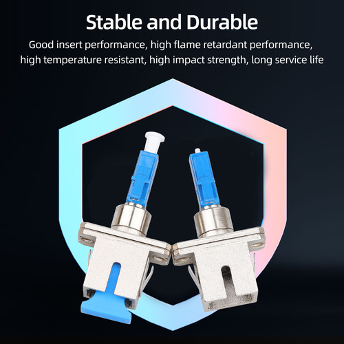 B Adaptador Óptico Lc Macho A Sc Hembra, Estable, De Baja