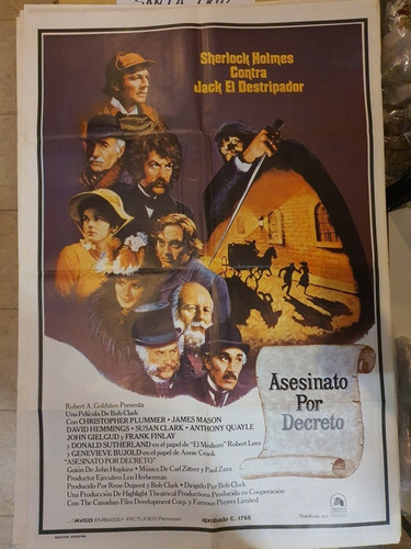 Afiche De Cine Original-2196-asesinato Por Decreto-