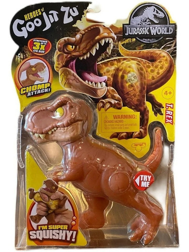 Goo Jit Zu Jurassic World Dinosaurio Estirable T.rex Stretch