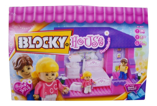 Bloques De Encastre Blocky House Dormitorio (1294)