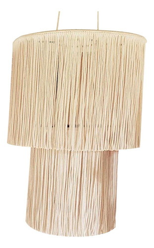 Pantalla De Lámpara De Macramé, Cubierta De Luz 30cmx50cm