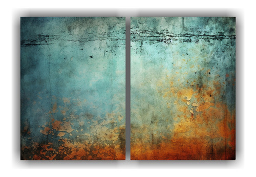 80x60cm Cuadros Grunge Coloridos Para Decorar Ambiente