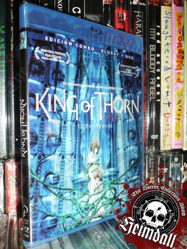 King Of Thorn El Rey Del Espino Bluray + Dvd Español Anime
