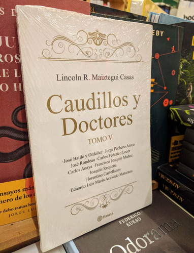 Caudillos Y Doctores. Tomo V - Lincoln Maiztegui Casas