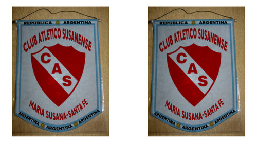 Banderin Chico 13cm Club Susanense Maria Susana Santa Fe