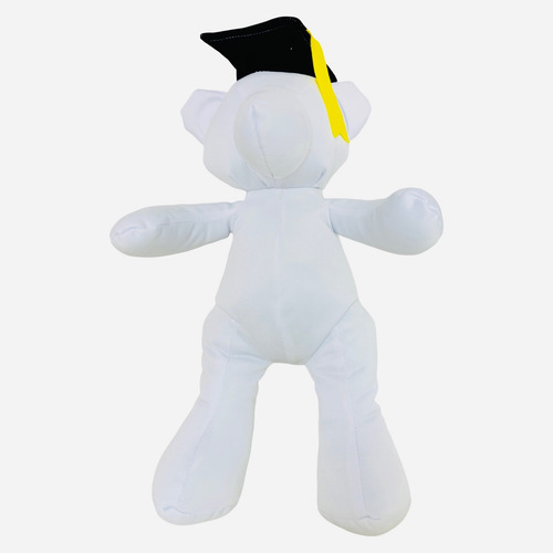 Oso De Graduación Para Firmas Personalizado Blanco