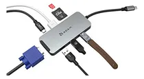 Comprar Concentrador Usb C 8 En 1 Adam Elements, 4 K Usb C A Hdmi, 1