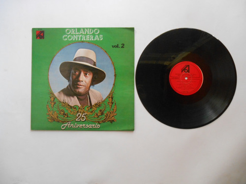 Orlando Contreras 25 Aniversario Vol. 2 Lp Vinilo Colomb1979