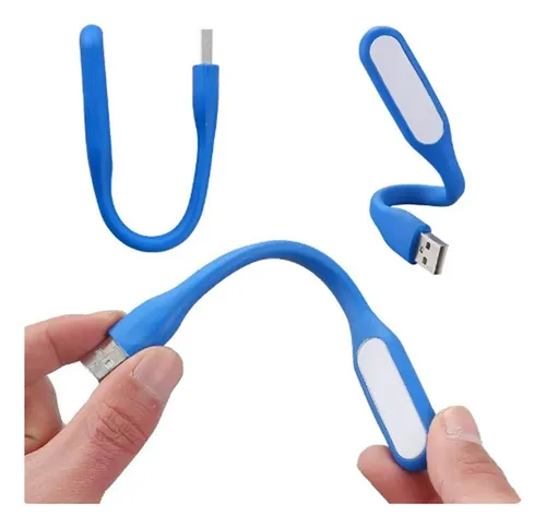 Pack 2 Luz Led Mini Portatil Usb Flexible Lampara Usb Led