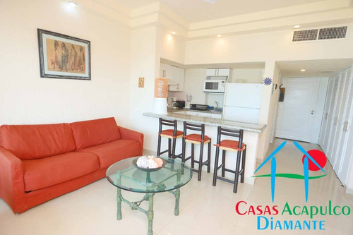 Imagen 2 de 30 de Cad Acapulco Marqués 705. Depa De Playa Para 6 Personas. Servicio De Limpieza