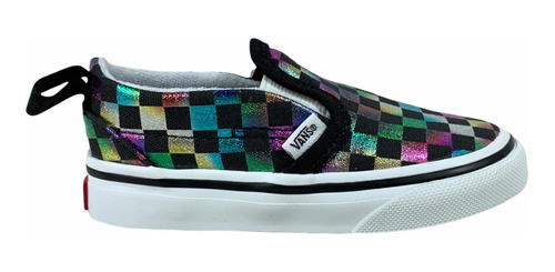 Tenis Vans Slip On Checkerboard Vn0a3488sry Look Trendy