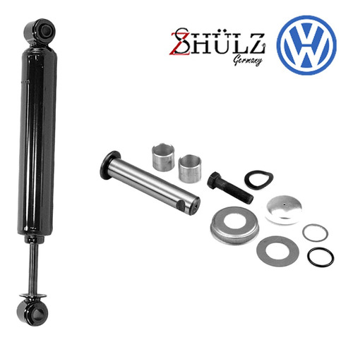 Kit Perno Central Y Amortiguador Direccion Vw Combi 1.6 1.8