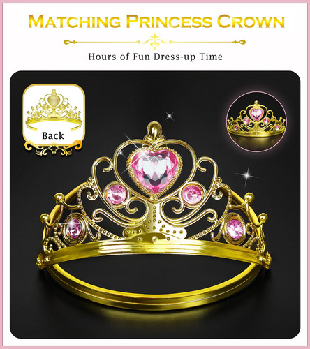 Set De Tiara Con Forma De Corona De Princesa Bibuty Para Niñ