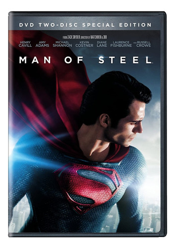 Dvd Man Of Steel / Superman El Hombre De Acero / 2 Discos