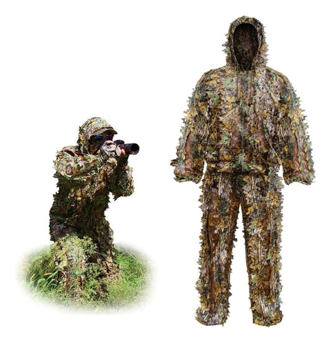 . Traje De Caza De Camuflaje Al Aire Libre Ghillie-camuflaje