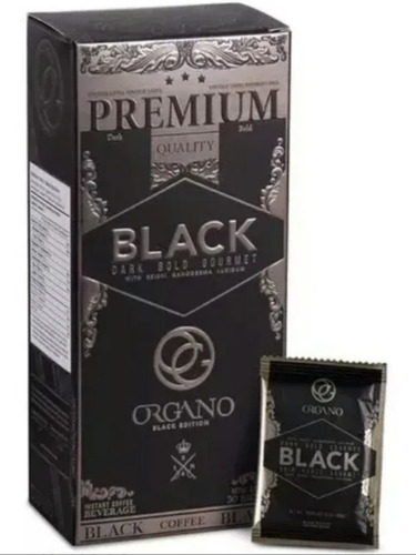 2 Cajas Café Negro Black Coffee Organo Gold Premium Gourmet
