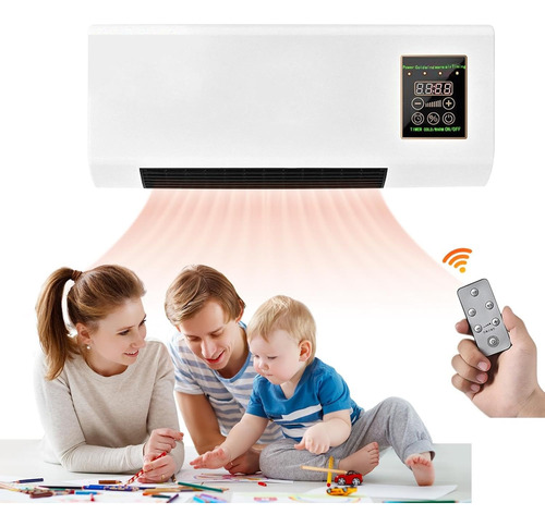 Paquete 10 Mini Calentador De Pared Calefactor Espacio Blanco