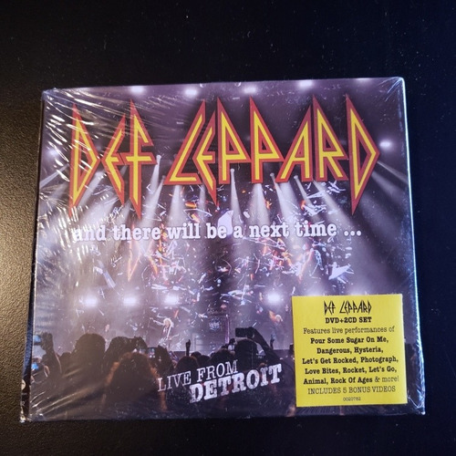 Def Leppard And There Will Be A Next Time 2 Cds + Dvd