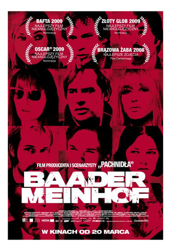 Dvd Der Baader Meinhof Komplex | El Complejo (2008)