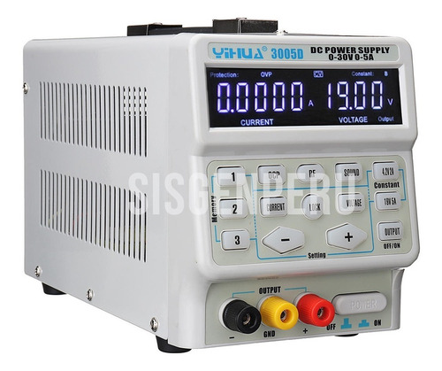 Imagen 1 de 9 de Fuente De Alimentación 3005d Yihua 5a (5-digitos)