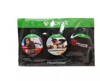 Videojuegos Xbox One Overwatch Gears Of War Set X 3 Botones