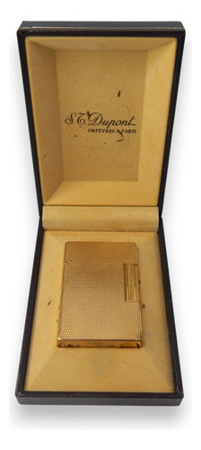 Encendedor S.t. Dupont Ligne 1 Oro Original 1984 (Usado)