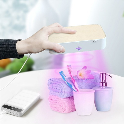Imagen 2 de 4 de Esterilizador Uv Portatil + Cargador Inalambrico Qi 15w Ubid
