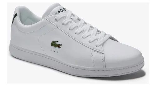 Zapatillas Lacoste Carnaby Piel Blanco Para Hombre Cuotas sin