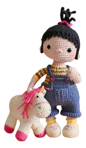 Patrón Amigurumi Muñeca Agnes Y Lili Crochet