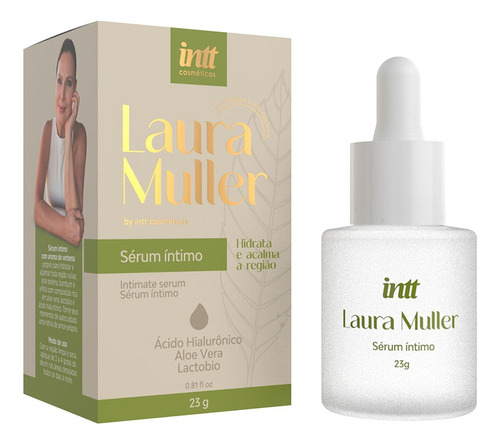  Sérum Íntimo Hidratante Com Aloe Vera Linha Laura Muller Int