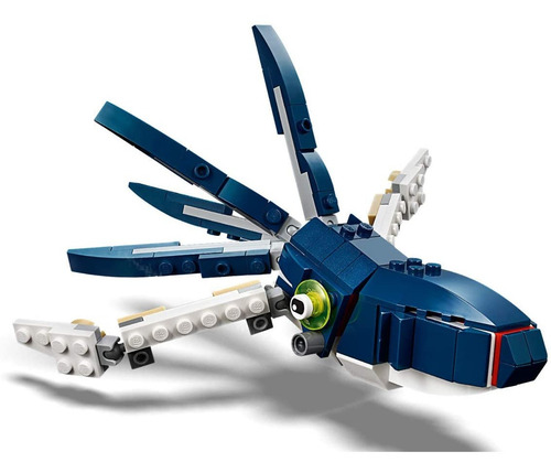 Lego Creator 3 En 1 Deep Sea Criatures 31088 Tiburón 230pzas