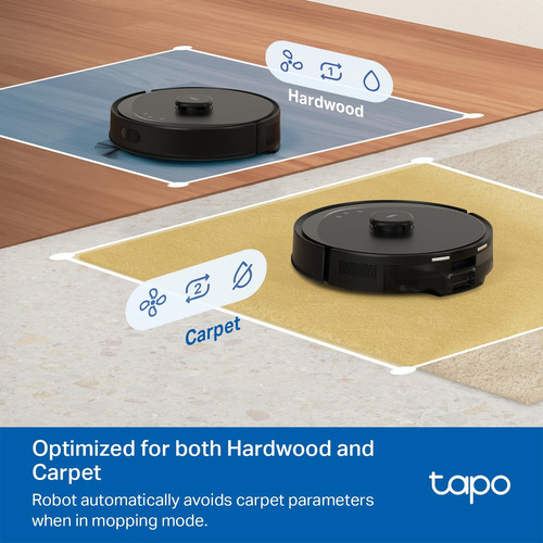 Robot De Navegación Inteligente Tapo Lidar, Aspirador Y Trap