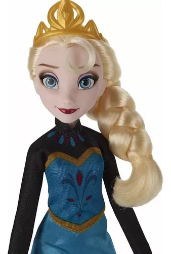 Frozen Muñeca Elsa Coronación Real Con Accesarios Y Vestidos