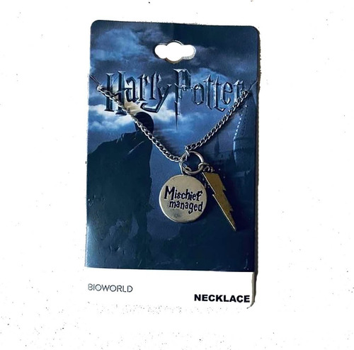 Collar Harry Potter - Mischief Managed Oficial Bioworld
