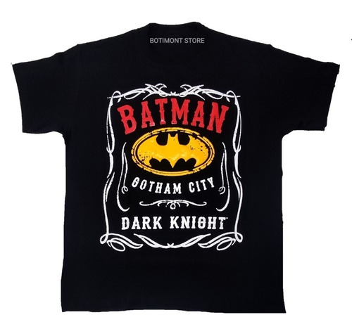 Camiseta Batman Gotham City, Dark Knight Dc Comics