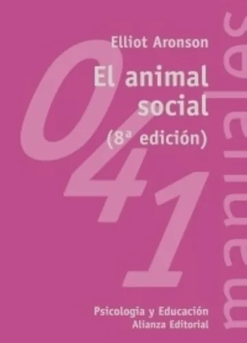 El Animal Social - Aronson Elliot