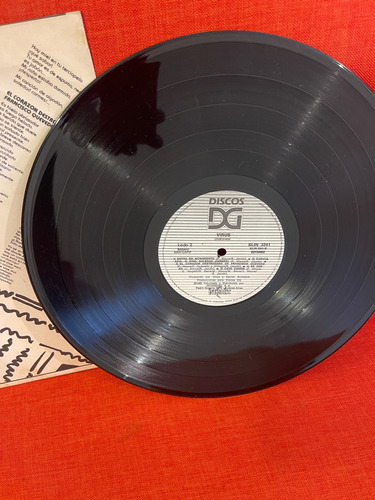Disco Lp Virus 1era Ed Recrudence Exc Insert