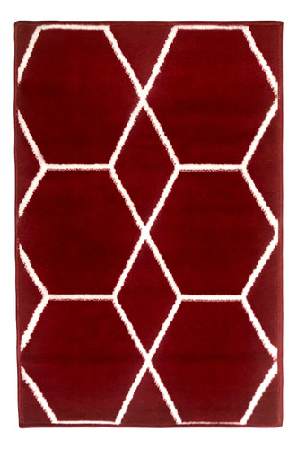 Alfombra Turca Contemporánea Modelo Moroccan 61x92 Cm (Reacondicionado)