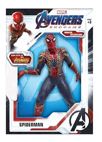 Muñeco Spiderman Avengers Figura Articulada 50cm Ditoys