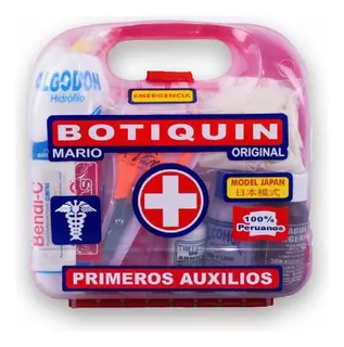 Botiquin Portátil De Primeros Auxilios Tipo Lonchera