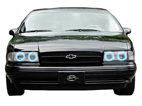 Flashtech Chevrolet Impala 91-96 Azul Led De Un Solo Color