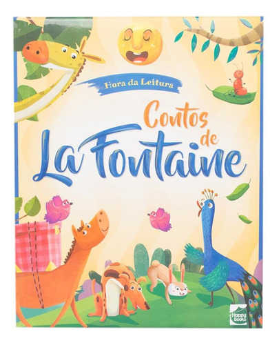 Hora da Leitura: Contos de La Fontaine, de Mammoth World. Happy Books Editora Ltda., capa dura em português, 2019