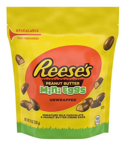 Reese's Peanut Butter Mini Eggs Pascua 226 Gr