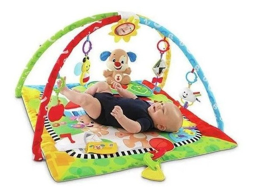 Fisher Price Gimnasio Bebes Aprende Conmigo Perrito Musical