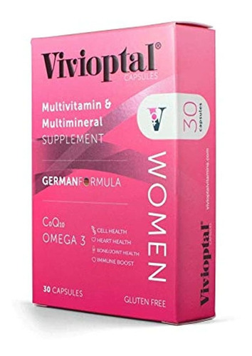 Vivioptal Mujer 30 cápsulas  suplemento Multivitamin & Mult