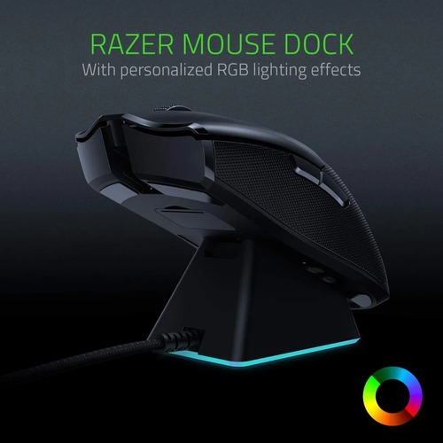 Imagen 2 de 9 de Mouse Inalambrico Gamer Razer Viper Ultimate 20k Dpi 74grms