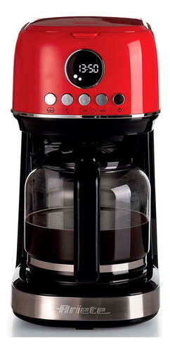 Cafeteira Ariete Americana Moderna Vermelha - 00m13960 Cor Vermelho 127v