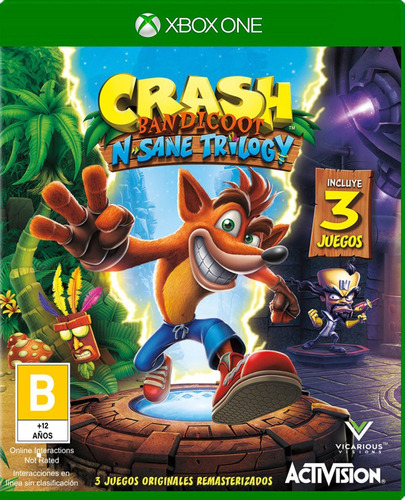 Crash Bandicoot: N. Sane Trilogy - Xbox One