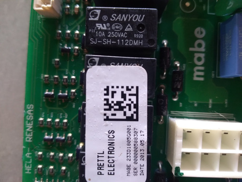 Imagen 2 de 3 de Tarjeta De Lavadora Mabe Aqua Saver