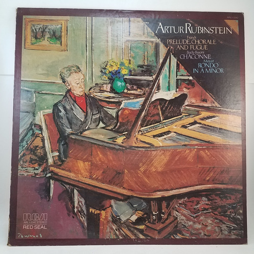 Artur Rubinstein - Franck Bach-busoni Mozart - Vinilo - Ex